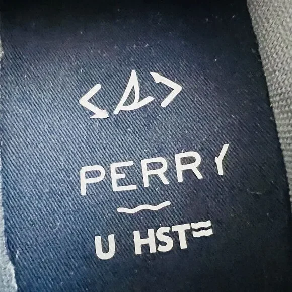 Sperry Halyard CVO Plushstep Gray Canvas Sneakers Preppy Shoes - Mens Size 12 - Picture 7 of 8